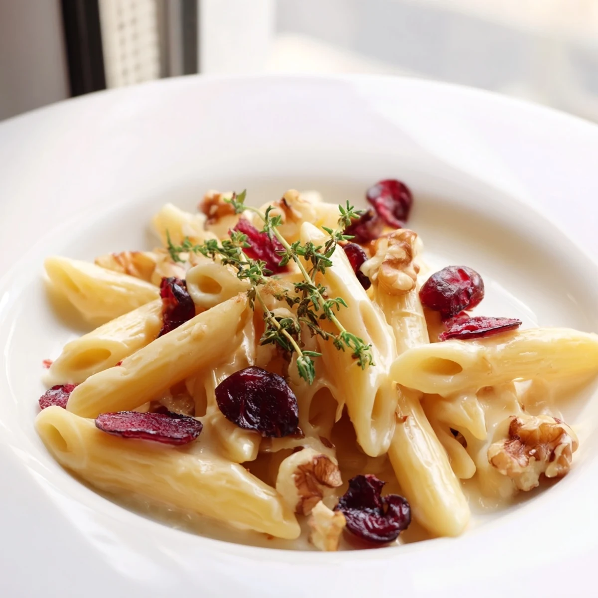 Baked Brie Cranberry Pasta