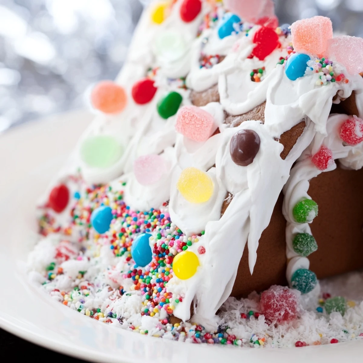 Festive Gingerbread House Decor