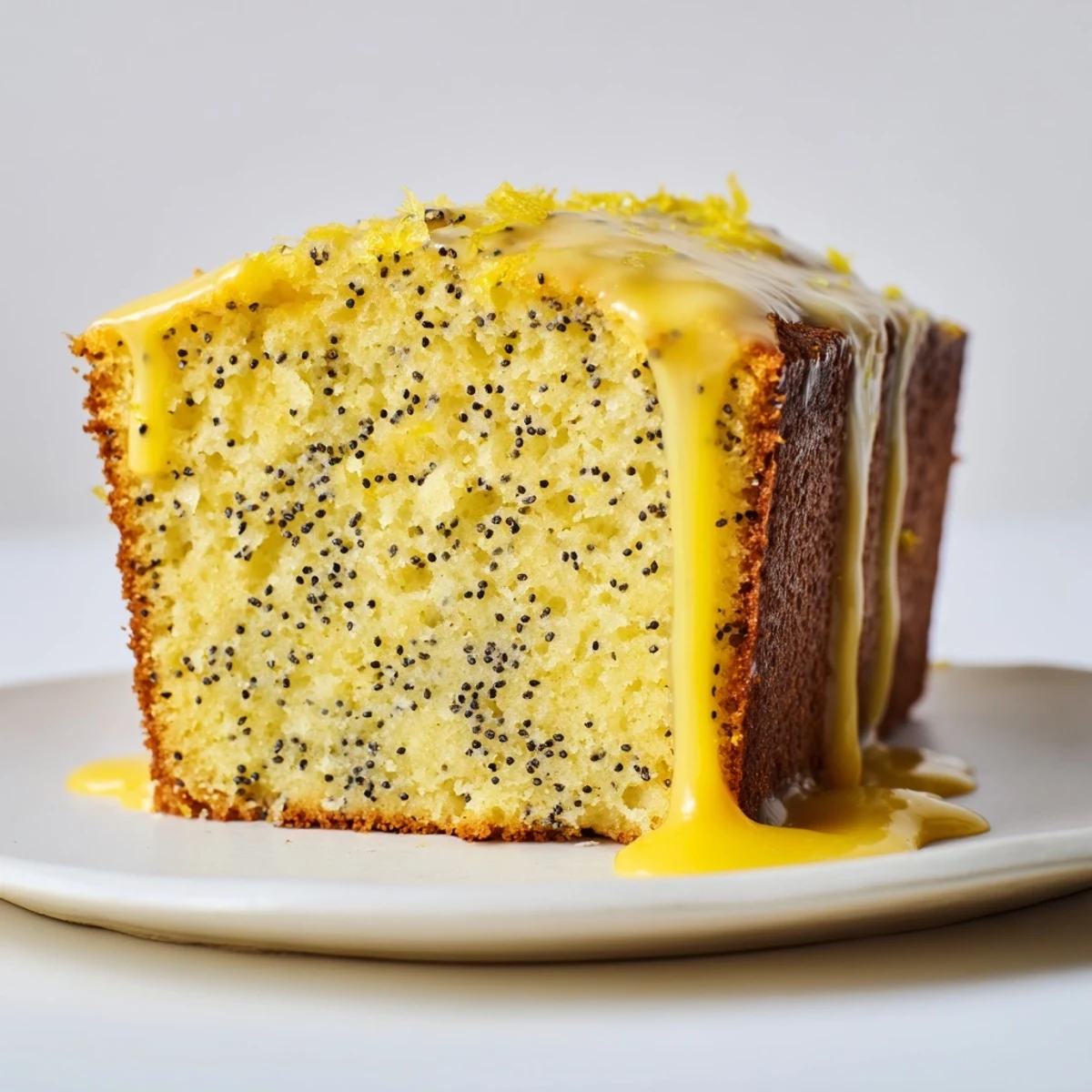Lemon Drizzle Cake Poppy Seeds