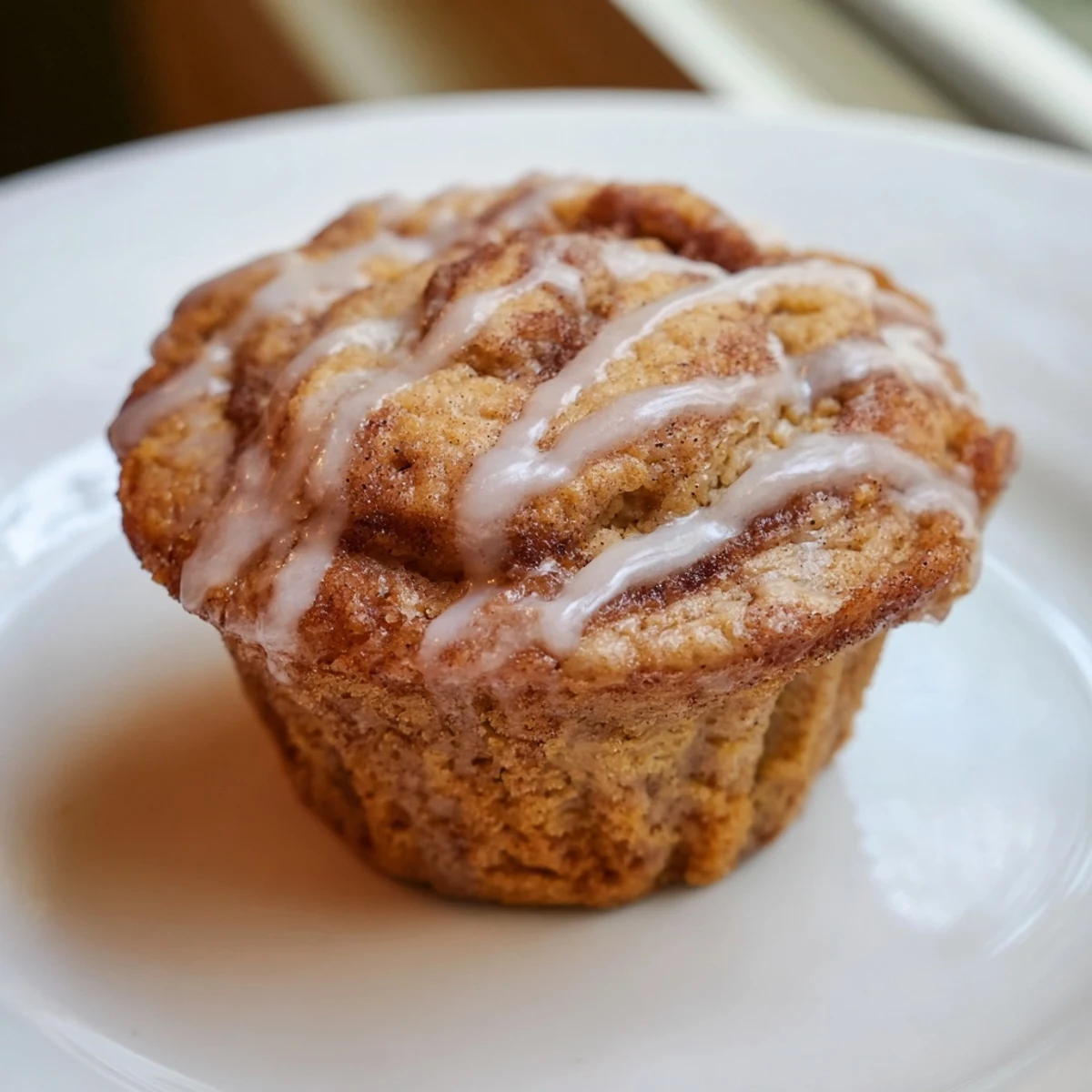 Soft Cinnamon Protein Muffins