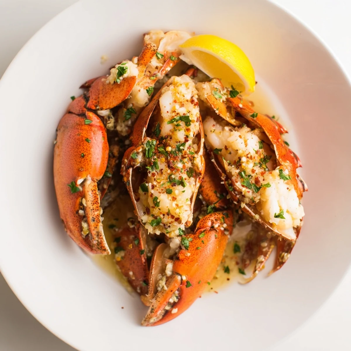 Garlic Butter Lobster Claws