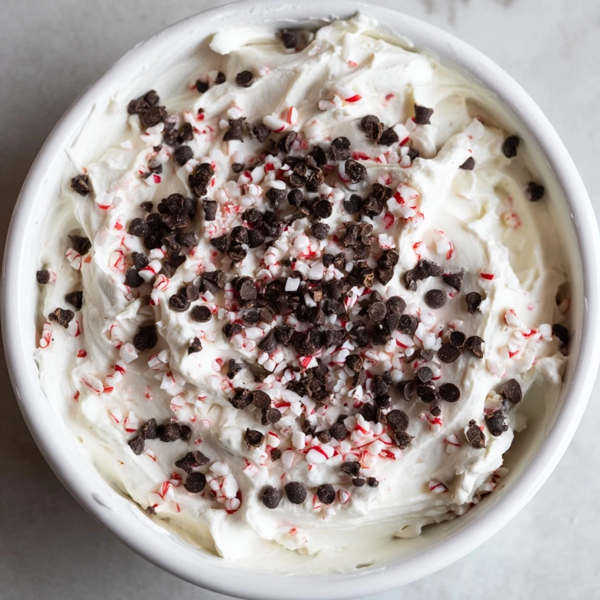 Peppermint Fluff Dessert