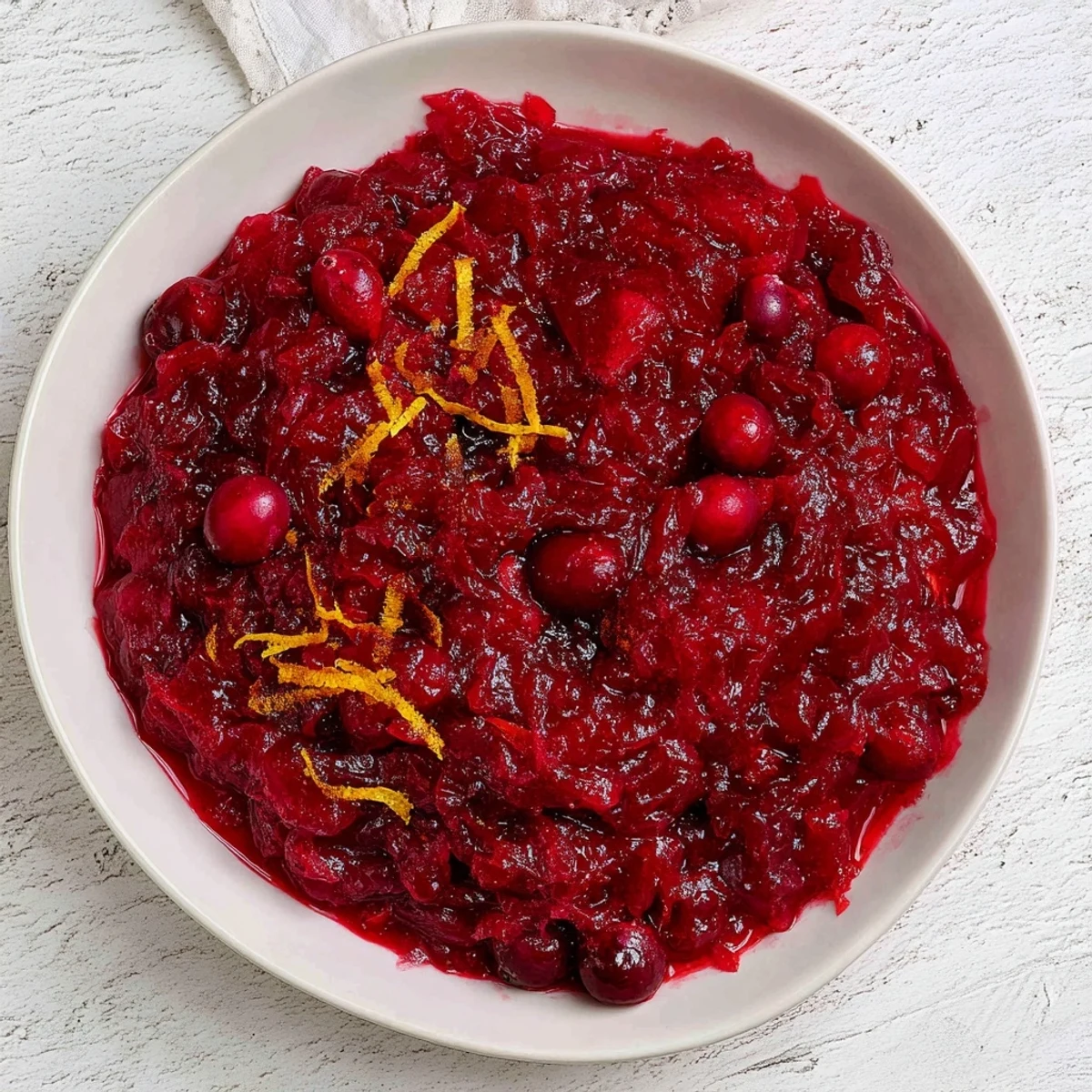 Cranberry Compote Sweet Tangy