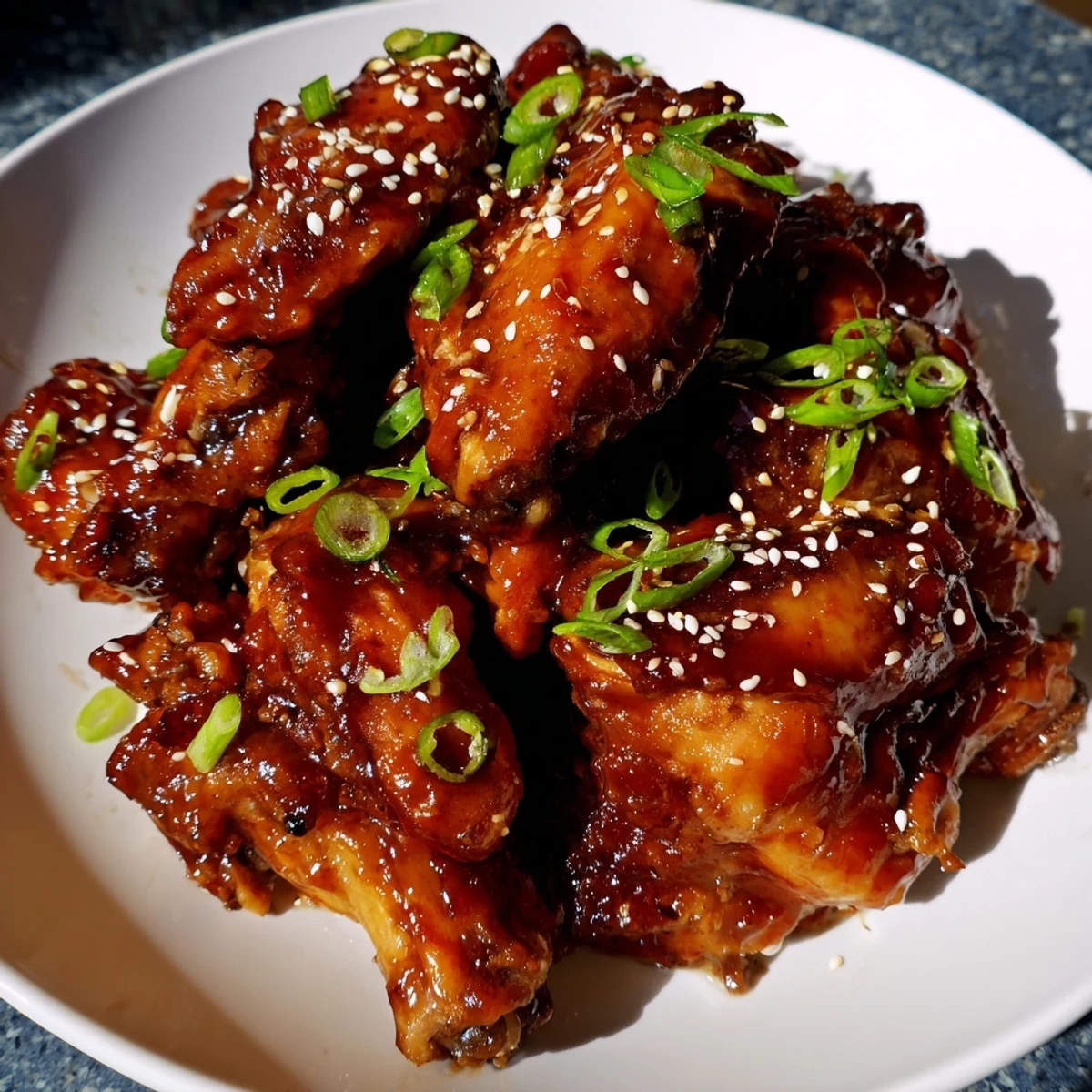 Sticky Chicken Wings