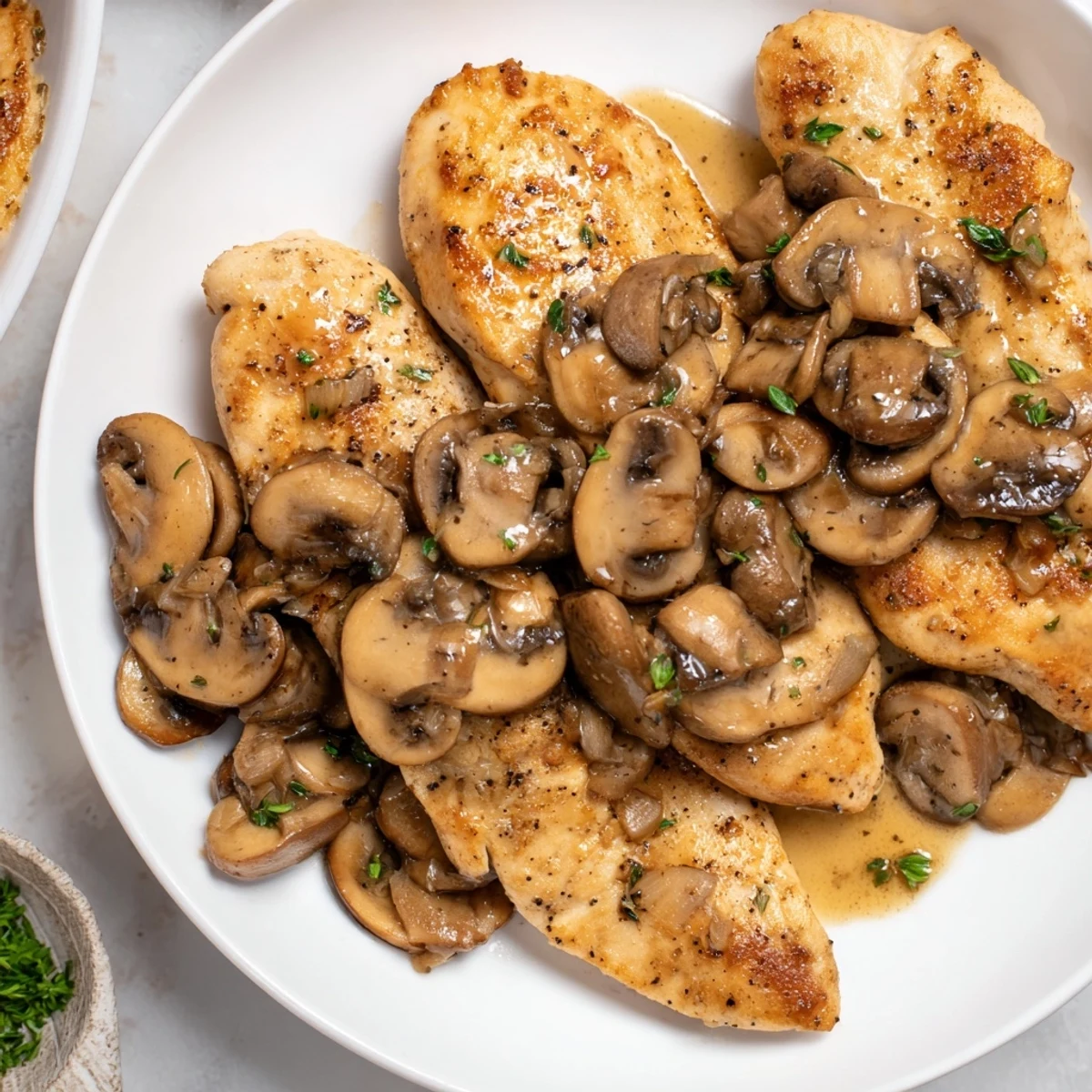 Chicken Marsala with Mushrooms
