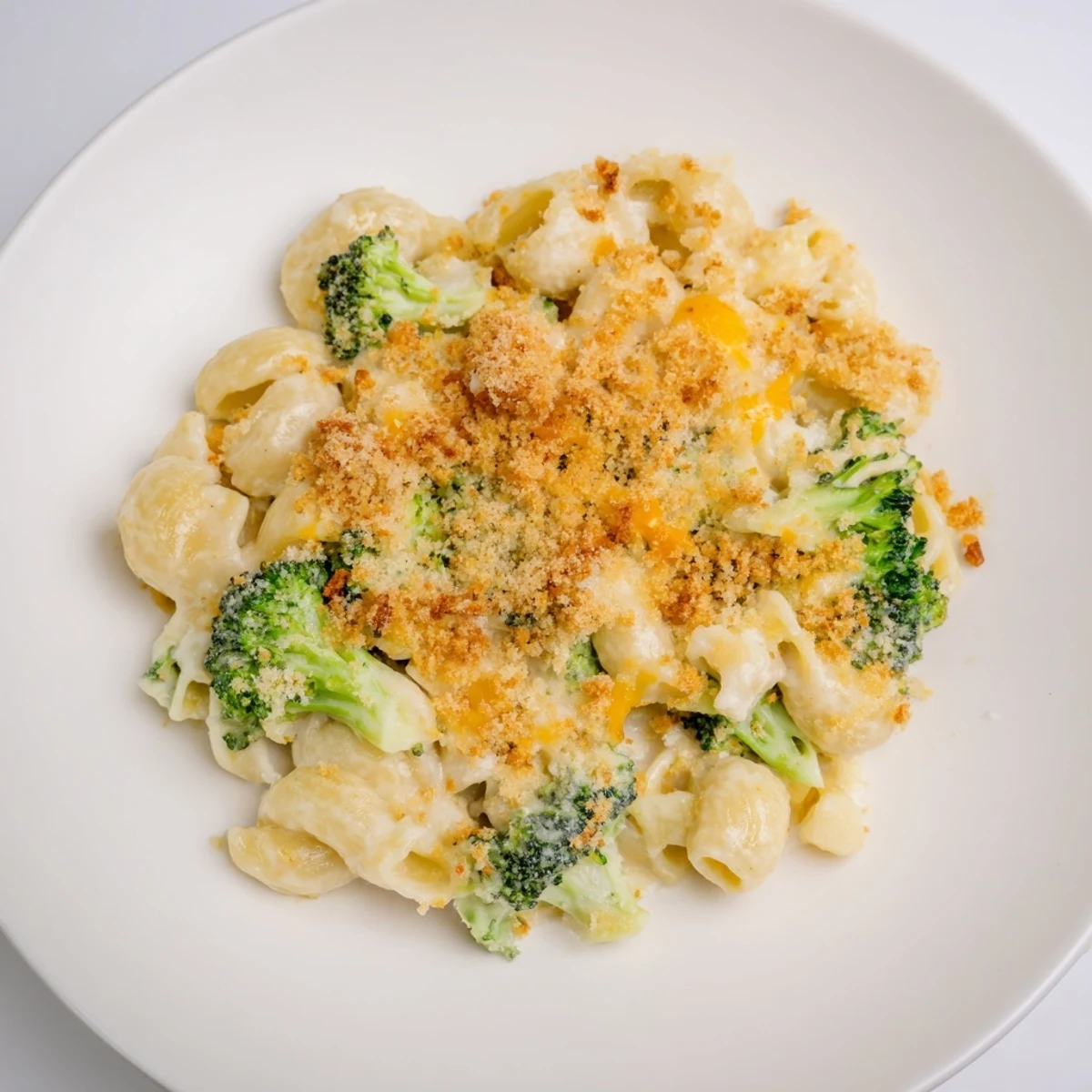 Baked Macaroni Cheese Broccoli