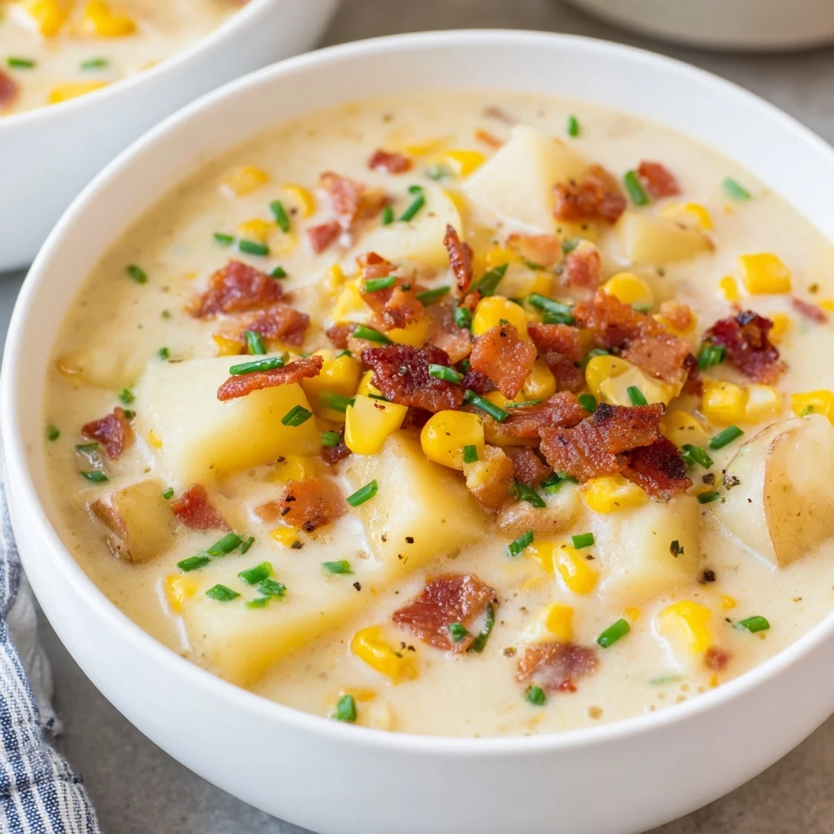 Creamy Corn Chowder Turkey