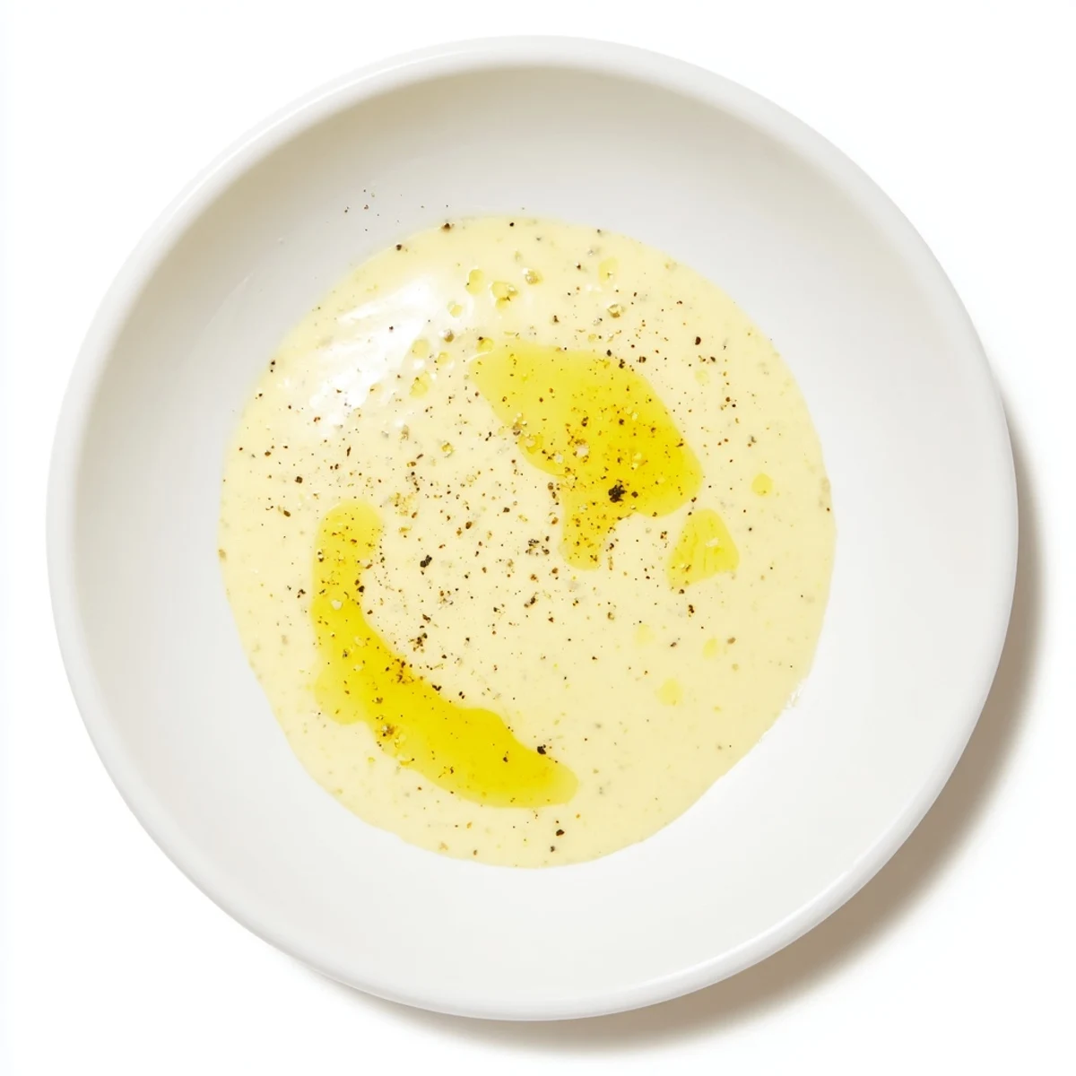 Bright yellow Lemon Dijon Dressing in a glass jar with a wooden spoon, ready to drizzle over a fresh garden salad.