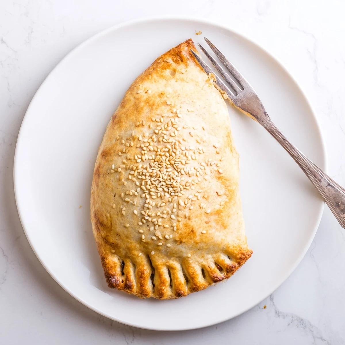 Handheld high protein breakfast hot pockets oozing cheddar cheese and savory scrambled eggs