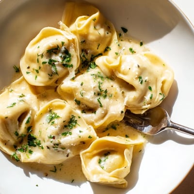 Chicken Tortellini with Cream